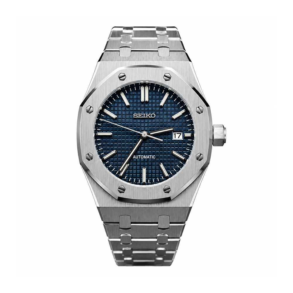 Seiko Mod Royal Oak Dark Ocean