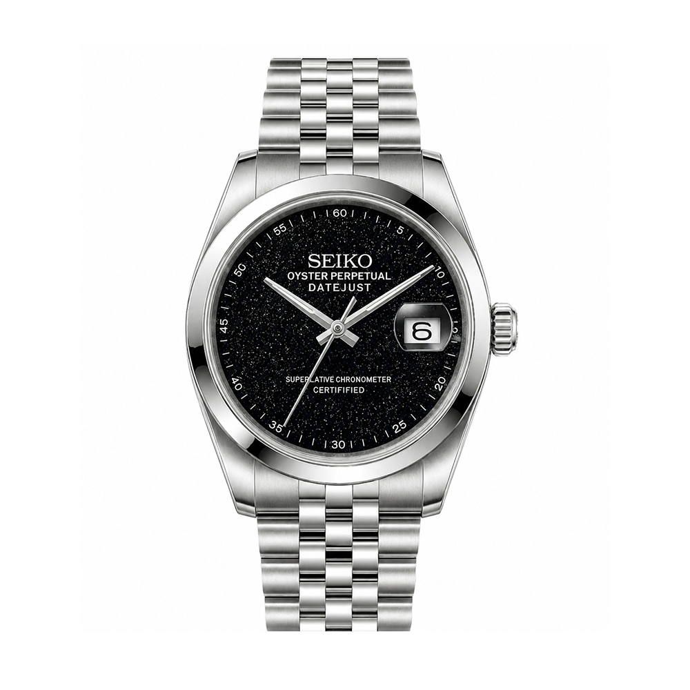 Seiko Mod Galaxy Black